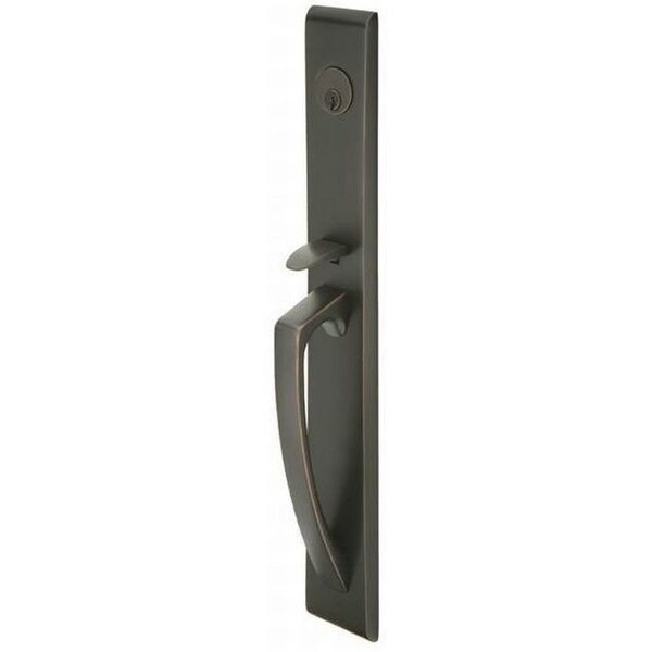 Emtek Oil Rubbed Bronze Handleset 4816ROUUS10B 4816ROUUS10B - main